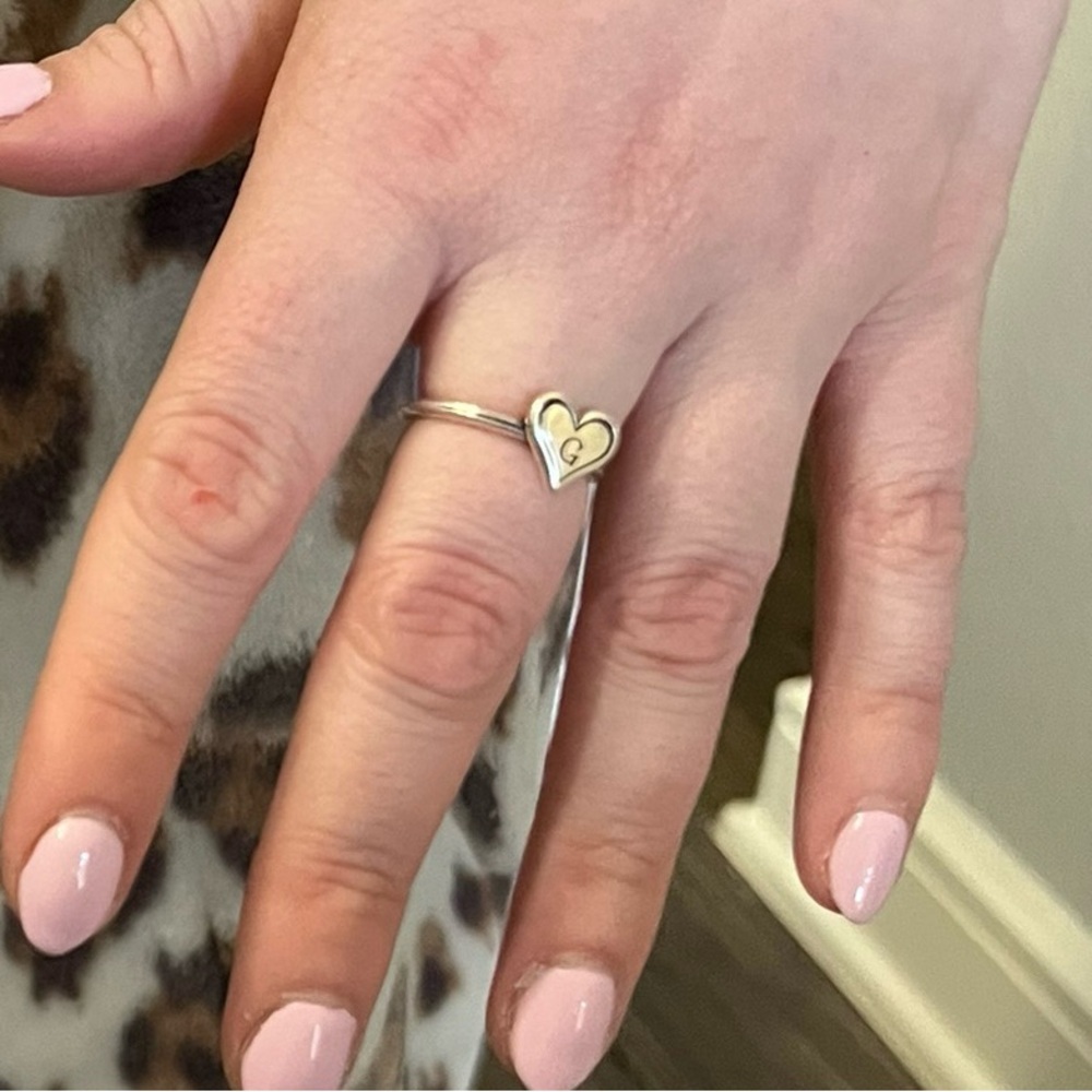 James Avery Initial G Ring Size 5 - image 4